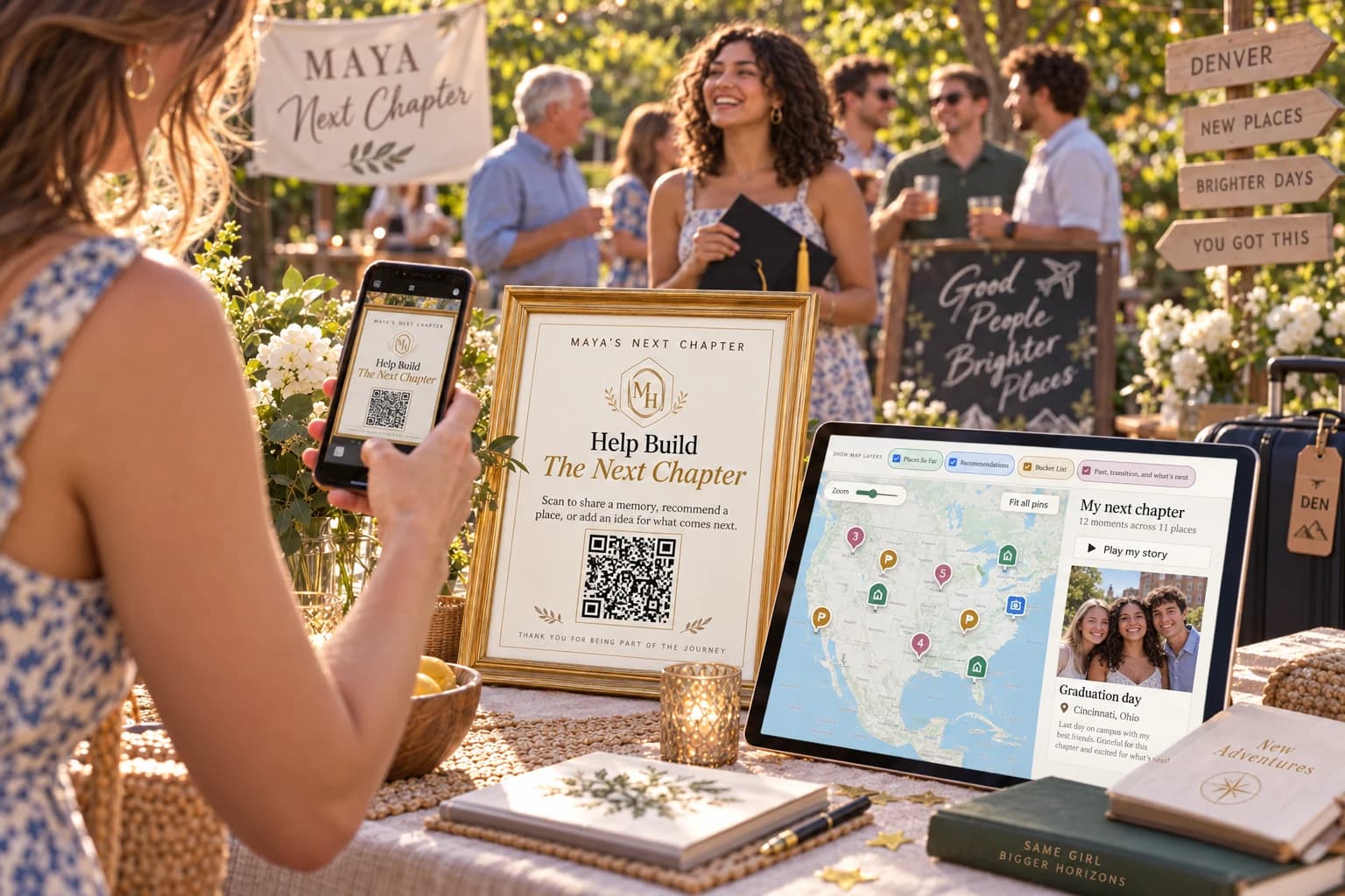 Next Chapter Memento House celebration experience